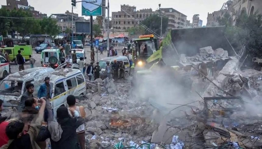 "المنظمة العربية لحقوق الإنسان تدين العدوان الإسرائيلي ومقتل 31 مدنياً بصنعاء - اليمن"