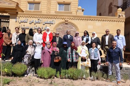 المستشارة أمل عمار تتفقد ورش المجلس القومي للمرأة بجنوب سيناء لدعم وتمكين السيدات اقتصاديًا.