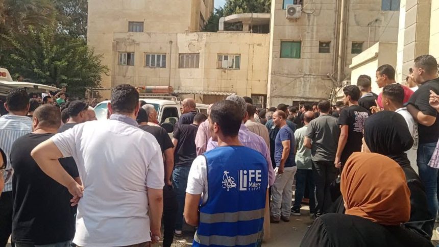 متطوعو صناع الحياة عضو التحالف الوطني يساندون المصابين بحادث المحلة بجهود إنسانية عاجلة