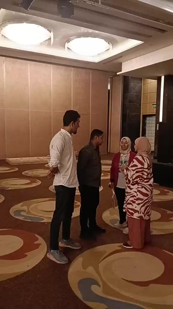 تغطية الاتحاد المصري للكيانات الشبابية: تجهيزات مؤتمر جيل الانتماء بفندق كيمبنسكي.
