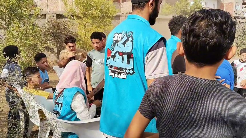 "جمعية رسالة تُحيي القلوب وتنشر الخير في قافلة غدق بمحافظة الغربية"