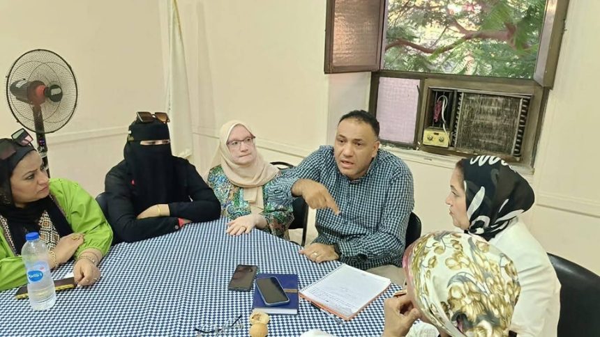 "لجنة المرأة بالاتحاد العام لشباب العمال تناقش مقترحات لدعم الدور المجتمعي والإنساني"