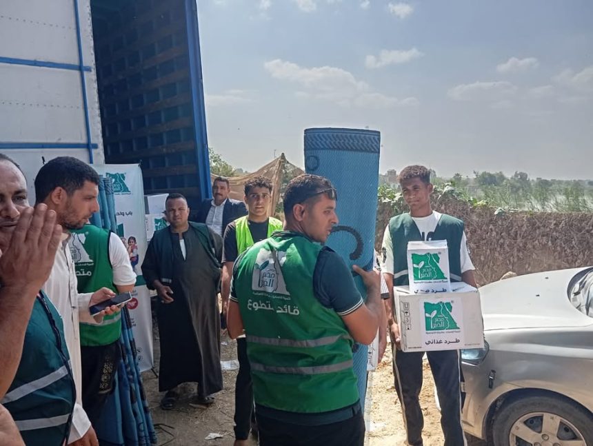 "مؤسسة مصر الخير عضو التحالف الوطني تدعم الأسر المتضررة بالمنوفية بتدخلات إغاثية عاجلة"
