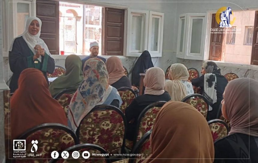 "المجلس القومي للمرأة: التوعية بالحقوق الإنجابية ومناهضة العنف ضمن مشروع تنمية الأسرة المصرية"