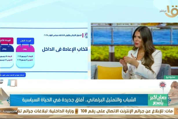 "رئيس مجلس الشباب المصري يكشف معايير اختيار عضو مجلس النواب الأمثل في صباح الخير يا مصر"