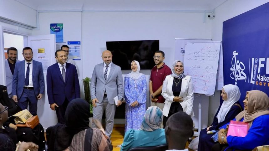 **صُنّاع الحياة، عضو التحالف الوطني، تفتتح مركزًا مجتمعيًا للاجئين بالقاهرة لدعم الدمج المجتمعي.**