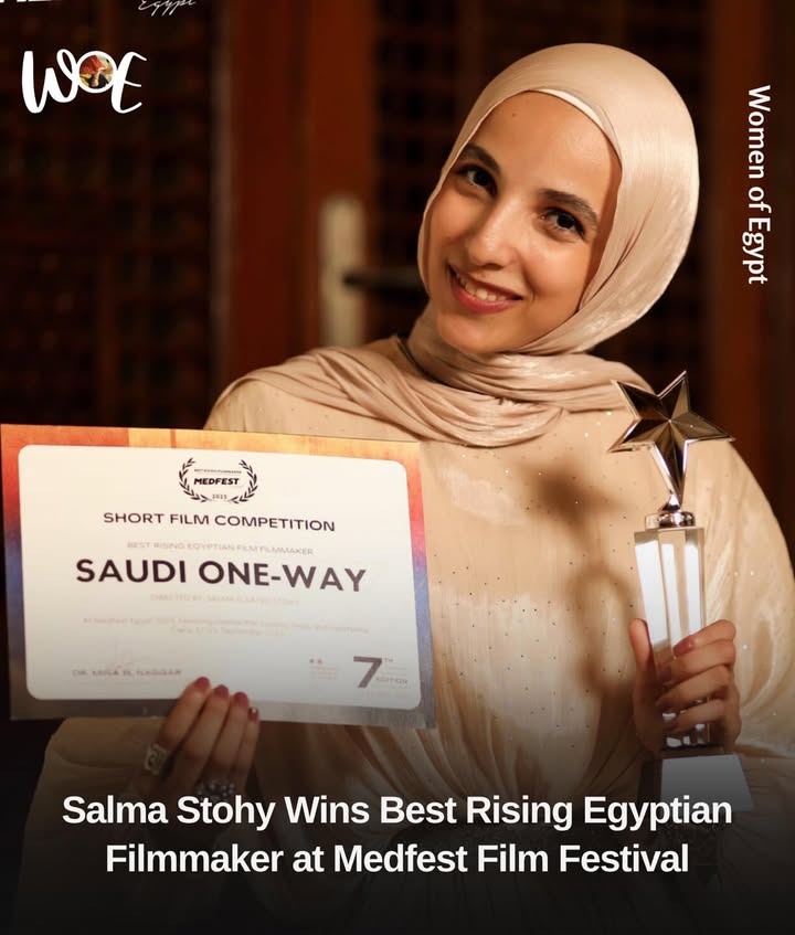 سلمى ستوحي تحصد جائزة "أفضل صانعة أفلام صاعدة" في MedFest بإنجاز عالمي لسيدات مصر