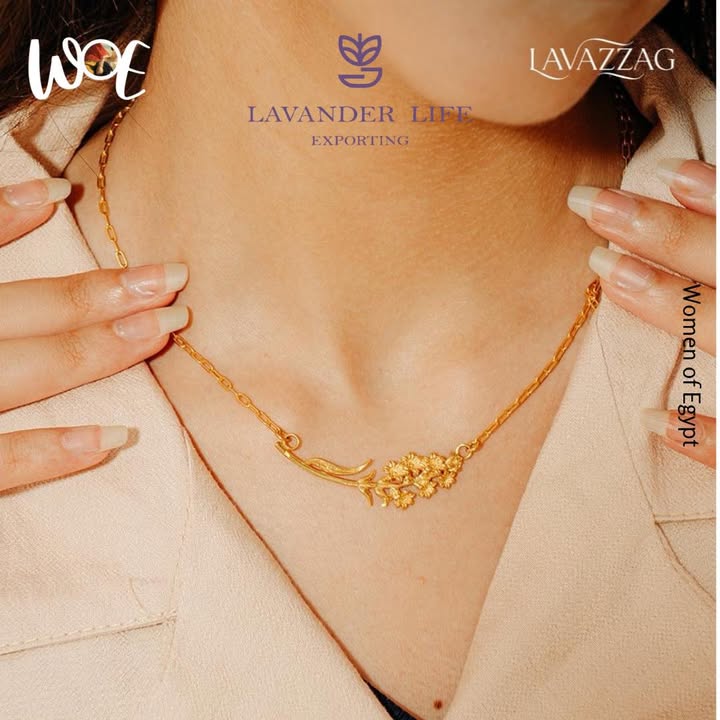 "Women of Egypt: لافندر لايف تطلق Lavazzag بأطقم فضة مستوحاة من زهرة اللافندر المصرية"