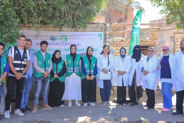 "مؤسسة الجارحي عضو التحالف الوطني تنفذ قوافل بيطرية مجانية لدعم مربي الماشية بالفيوم"