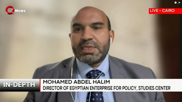 "تحليل محمد عبد الحليم بمركز Egyptian Enterprise حول تحديات إعادة إعمار غزة واستراتيجيات التنفيذ الدولي"