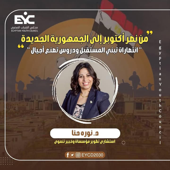 "مجلس الشباب المصري يستضيف نخبة من الرموز الوطنية في ندوة من نصر أكتوبر للجمهورية الجديدة"