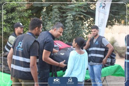 "مجلس الشباب المصري يدعم النازحين السودانيين بفرحة جديدة تساعد جموع المحتاجين وتعزز الإنسانية"