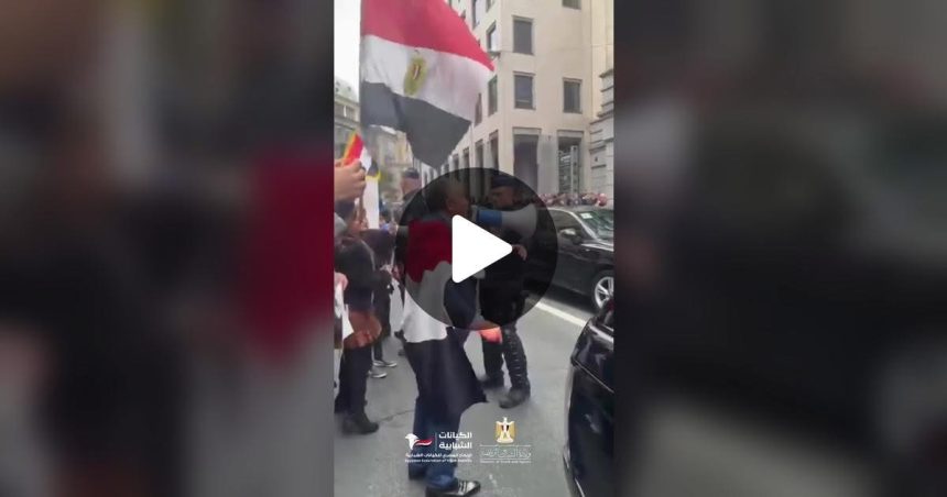 "الاتحاد المصري للكيانات الشبابية يشيد باستقبال الجالية المصرية للرئيس السيسي في بروكسل"