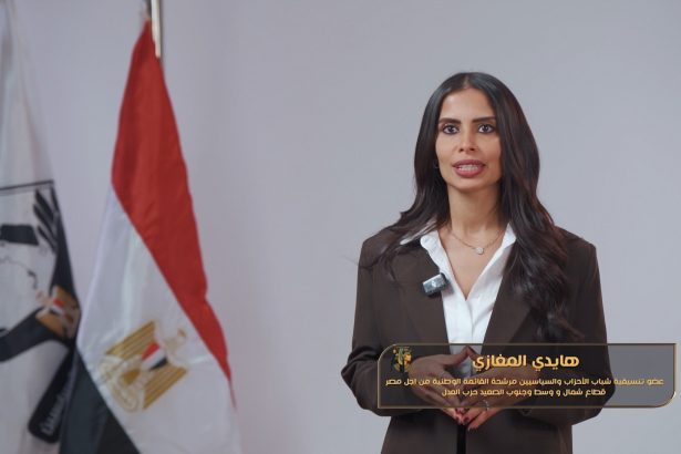 هايدي المغازي: تنسيقية شباب الأحزاب والسياسيين تدعم الشباب والمرأة في التعليم والخدمات المجتمعية