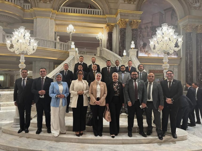 بتشريف الرئيس السيسي، تنسيقية شباب الأحزاب والسياسيين تشارك في احتفالية وطن السلام بالعاصمة الإدارية