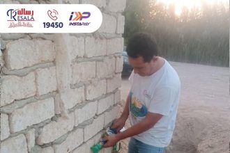 تبرعك يحمي أطفال كتير! جمعية رسالة توفر وصلات مياه نقية للحفاظ على حياتهم.