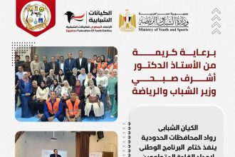 "الختام المتميز للبرنامج الوطني لإعداد القادة المتطوعين بتنظيم الاتحاد المصري للكيانات الشبابية"