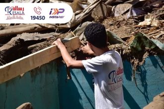 في الشتاء ساهم مع جمعية رسالة ببناء سقف يحمي المحتاجين من البرد والمطر ❤️